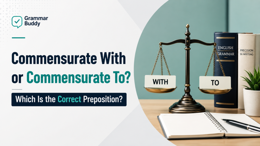 Commensurate With or Commensurate