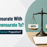 Commensurate With or Commensurate