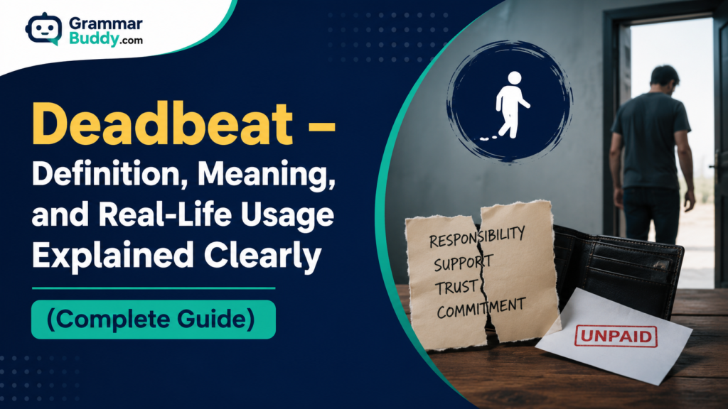 Deadbeat – Definition, Meaning,