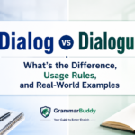 Dialog vs Dialogue
