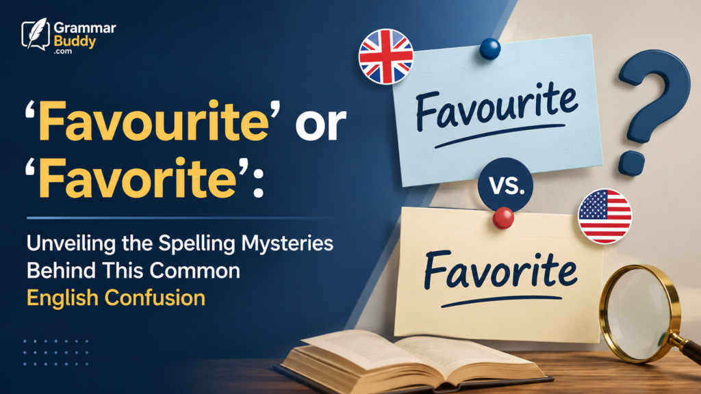 ‘Favourite’ or ‘Favorite