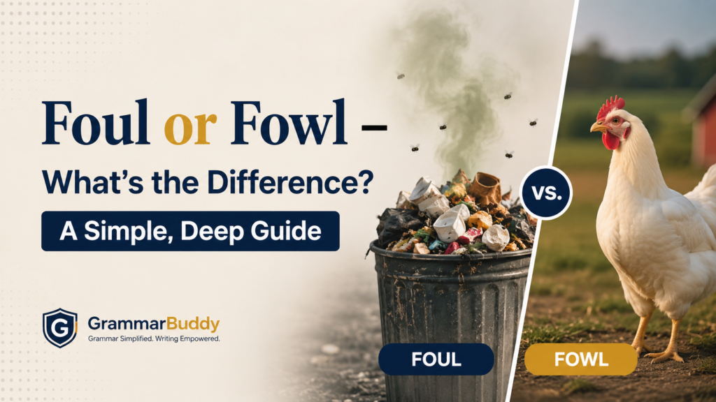 Foul or Fowl