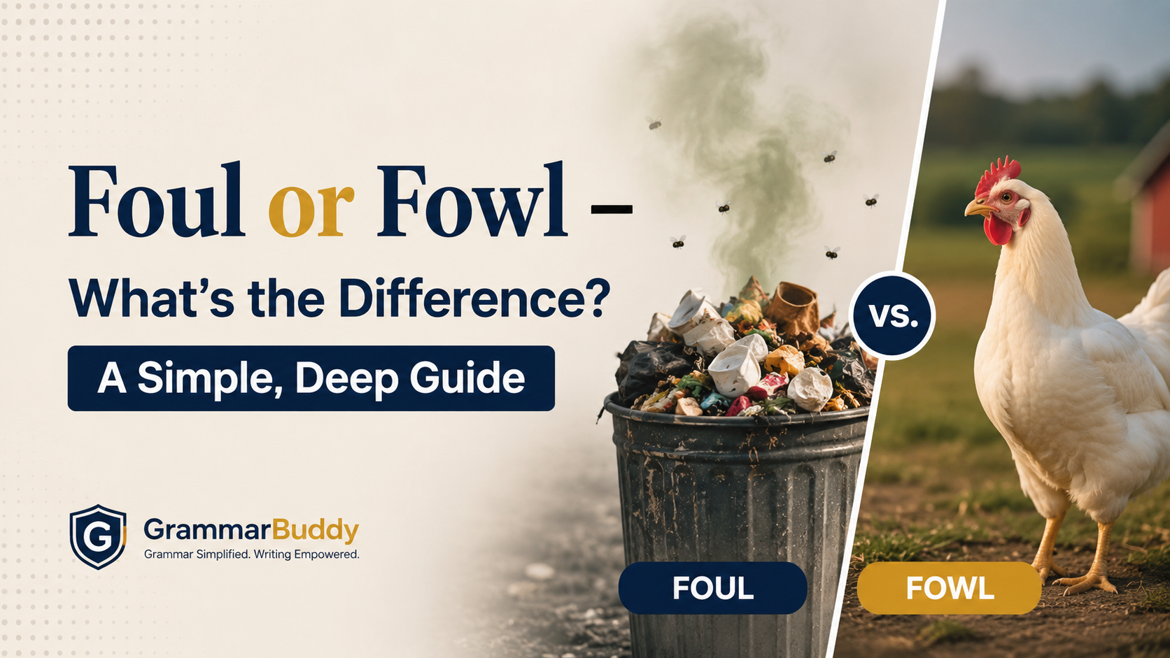 Foul or Fowl – What’s the Difference? A Simple, Deep Guide