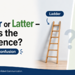 Ladder or Latter