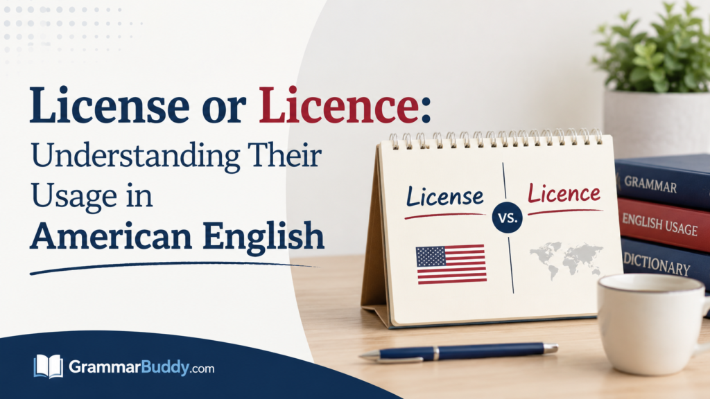 License or Licence