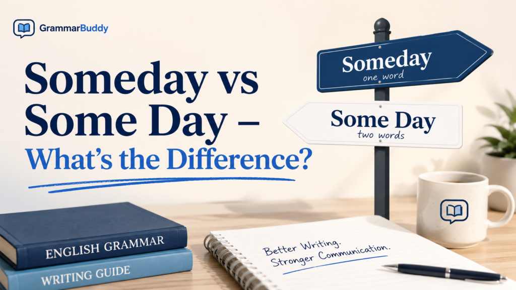Someday vs Some Day