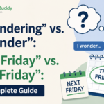 Wondering” vs. “I Wonder”