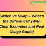 Switch vs Swap – What’s the Difference? (With Clear Examples and Real Usage Guide)